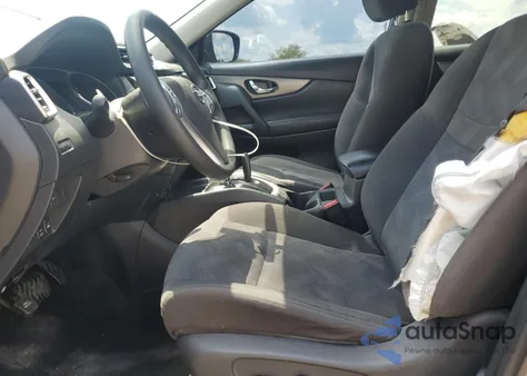 2016 Nissan Rogue S из США, поврежденный, VIN KNMAT2MV8GP680065